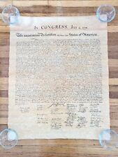 Declaration Of Independence American History Aged Repro 28