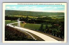 Hazleton PA-Pennsylvania, Hazleton & Wilkes Barre Highway, Vintage Postcard picture