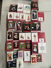HALLMARK LOT OF  35 KEEPSAKE AND SERIES ORNAMENTS picture