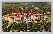 Augusta GA-Georgia, The Bon Air Hotel, Aerial View, Vintage c1942 Postcard picture