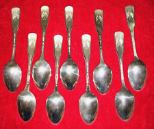9 Vintage 1776-1976 Bicentennial Spoons with Original Colonies check description picture