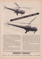 Beginning a New Era: Sikorsky S-51 Helicopter ad 1946 Nwk picture
