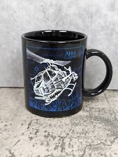 Vintage AH-1 Cobra Blackbird Ceramic Coffee Mug Cup US Air Force Helicopter picture