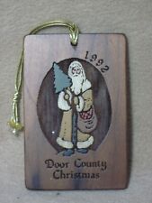 1992 Door County Santa Ornament picture