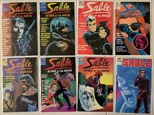 Sable lot #1-16 First Publishing 16 pieces average 7.0 (1988 to 1989) picture