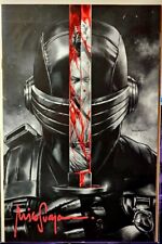 Snake Eyes: Deadgame #1 Sketch Virgin Mico Suayan signed w/ COA picture