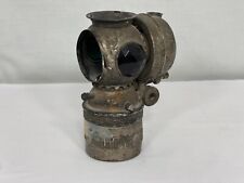 Antique Badger bicycle lamp for parts or repair picture