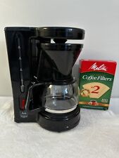 MELITTA GEVALIA 4-CUP COFFEE POT/ELECTRIC COFFEE MAKER—MINIMAL SIGNS OF USE picture