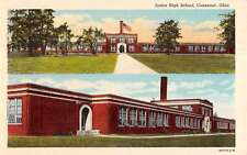 Conneaut Ohio Junior High School Multiview Antique Postcard K20603 picture