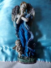 LOVELY ANGEL FIGURINE, Lady And Baby, 12