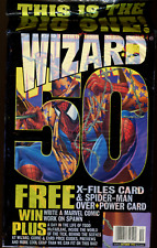 WIZARD Magazine #50 October 1995 McFarlane SPIDER-MAN Cover SEALED w/ CARDS. picture