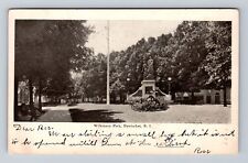 Pawtucket RI-Rhode Island, Wilkinson Park, Antique, Vintage c1905 Postcard picture
