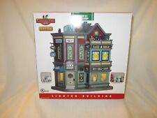 Lemax Coventry Cove Lighted ARBOR ST PAWN SHOP w Interior Scenes Unopened picture