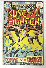 Richard Dragon's Kung-Fu Fighter 1 KEY 1st Benjamin Turner DC 1975 O'Neil Berry picture