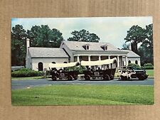 Postcard White Springs FL Stephen Foster Memorial Conestoga Wagon Train Cow Jeep picture
