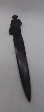 Vintage Fuller Business Man Purple Marble Plastic Letter Opener Made In USA picture