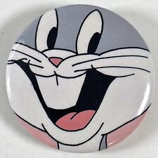 Bugs Bunny Close Up Vintage Button Pin Warner Bros 1989 One Stop Posters Pinback picture