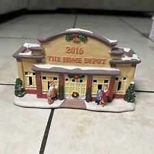 Vintage 2016 Home Depot Store Christmas Village Lighted House picture