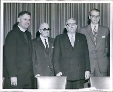 1956 William Boeing Dr Walter Moore Frank Dupar Business Men Chairman 8X10 Photo picture