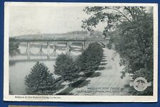 Wissahickon drive Fairmont Park Philadelphia Baltimore & Ohio railroad postcard picture