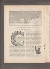 1879 AMERICAN MARDI-GRAS Magazine Pages ARTICLE~Catherwood~NEW ORLEANS~Memphis picture