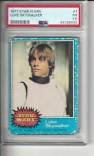 1977 Star Wars #1 Luke Skywalker Rookie Card PSA 1.5 FR, Freshly Graded New picture