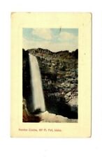 VINTAGE PERRINE COULEE, 197 FT.FALL, IDAHO POSTCARD picture