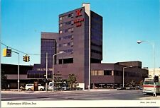 Vintage Michigan MI Postcard Kalamazoo Hilton InnStreet  picture