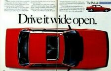  1985 Honda Prelude Vintage Drive It Wide Open Original Print Ad 8.5 x 11