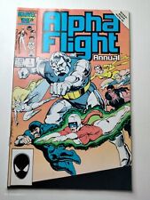 Alpha Flight Annual #1 (1986) Marvel Comics Vf+ picture