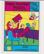 1972 Philadelphia HAPPY/HORRIBLE HOROSCOPES PICK ONE /MULTIPLE CARDS NO CREASES picture