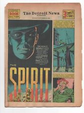 THE SPIRIT  NEWSPAPER COMIC SECTION  NOVEMBER 24, 1940  LADY LUCK  EBONY picture