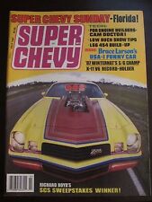 Super Chevy Magazine July 1987 Richard Boyd's Z28 Bruce Larson Y3 AA Y6 Z3 picture
