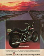 1971 Harley-Davidson Super Glide - Midnight Express - Vintage Motorcycle Ad picture