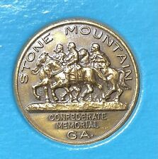 Stone Mountain Confederate Memorial Stone Mountain Park Georgia Token Coin picture