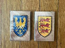 VINTAGE STARDUST PLAYING CARDS COATS OF ARMS SHIELDS HERALDRY 2 Sealed Decks picture