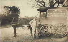 Seaville NJ LM LEE Gen Store Horse Wagon Upper Township Cape May Cnty c1910 RPPC picture