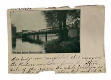 Constantine, MI The New Washington Street Iron Bridge 1906 picture
