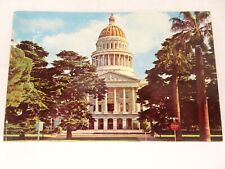 Vintage Postcard State Capitol California Sacramento CA 1964 Dome Building picture