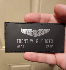 Trent W. R. Photo MSGT USAF Patch picture