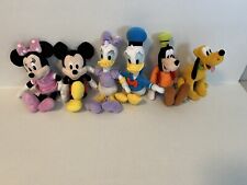 Disney Mickey, Minnie, Goofy, Donald Duck, Daisy, Pluto Plush Lot picture
