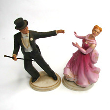 Avon Fred Astaire Ginger Rogers Porcelain Figurines Images Of Hollywood picture