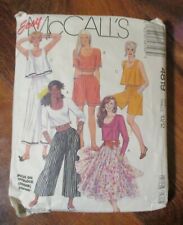 McCall's 4819 Size 10-12 Misses Tops, Skirt, Pants or Shorts picture