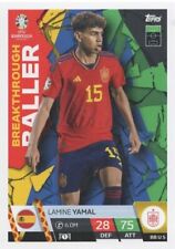 Topps Match Attax UEFA Euro 2024 BB U 5 Breakthrough Baller Lamine Yamal Spain picture