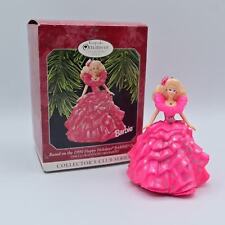 Vintage 1998 Hallmark Happy Holidays Keepsake Barbie Ornament  picture