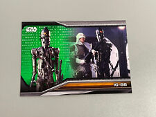 IG-88 2021 Topps Star Wars Bounty Hunters /50 Green Level 3 Bounty B3-2 picture