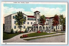Yreka California Postcard Yreka Inn Building Exterior View 1925 Vintage Antique picture