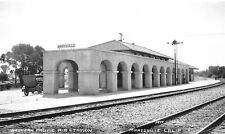 H90/ Marysville California Non-Postcard c1910 Silleman Photo Railroad Depot 41 picture