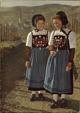 Switzerland Zurich Sonntagstracht Sunday Costumes ethnic ~ postcard  sku131 picture