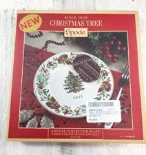2021 Spode Christmas Tree Annual Collector Plate MIB picture
